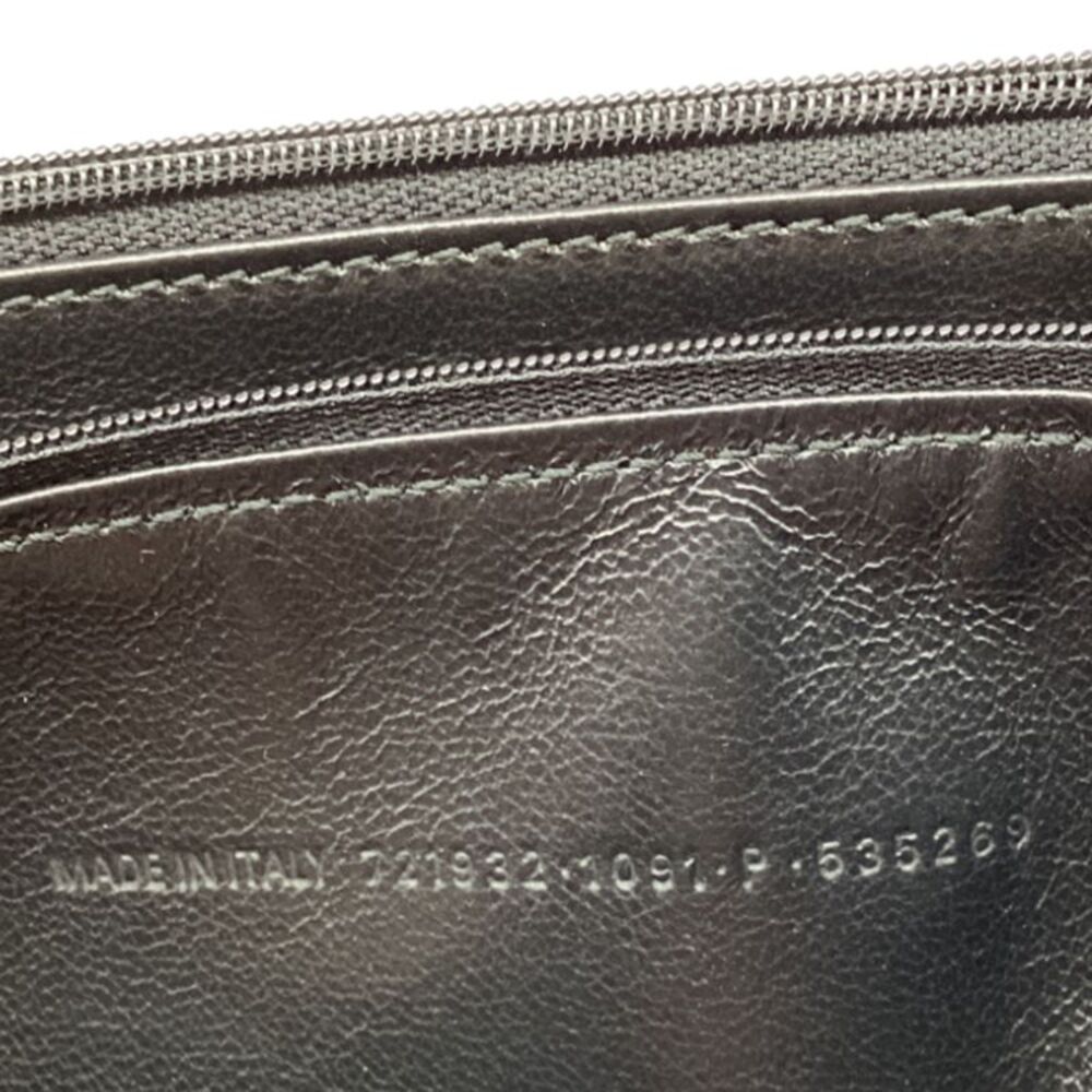 Balenciaga x Adidas Wallet On Strap in Black Leather - Picture 9 of 12